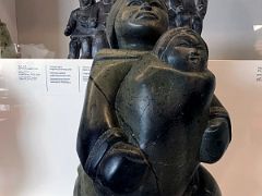 06C Mother and Child by Kiugak Ashoona 1970-79 At Iqaluit Airport Baffin Island Nunavut Canada